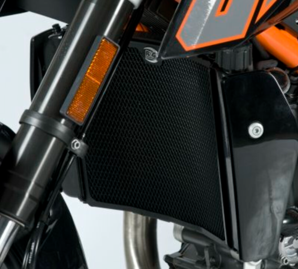 Протектор за радиатор R&G Racing Aluminium Radiator guard - Black KTM Duke 690 R 13-17
