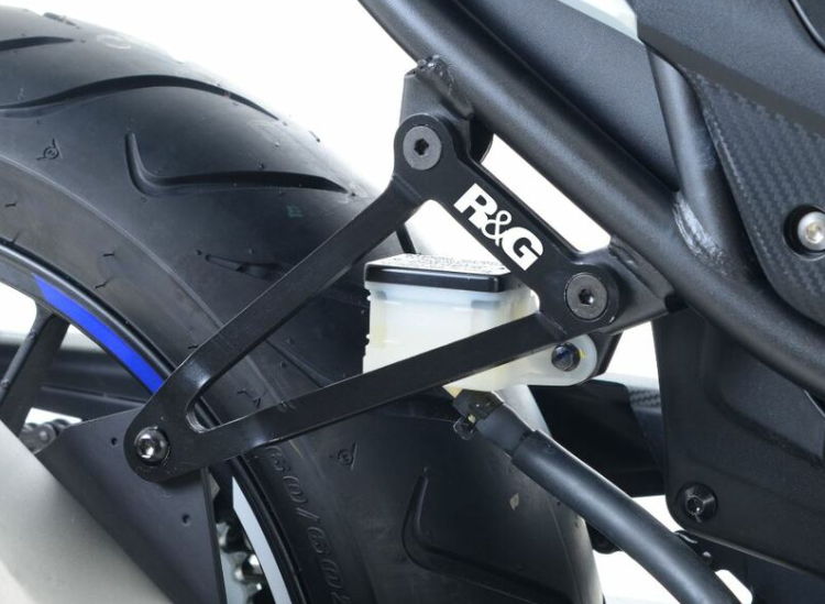 Стойка за генерация R&G RACING Black Exhaust Hanger Honda CBR500R 17-25