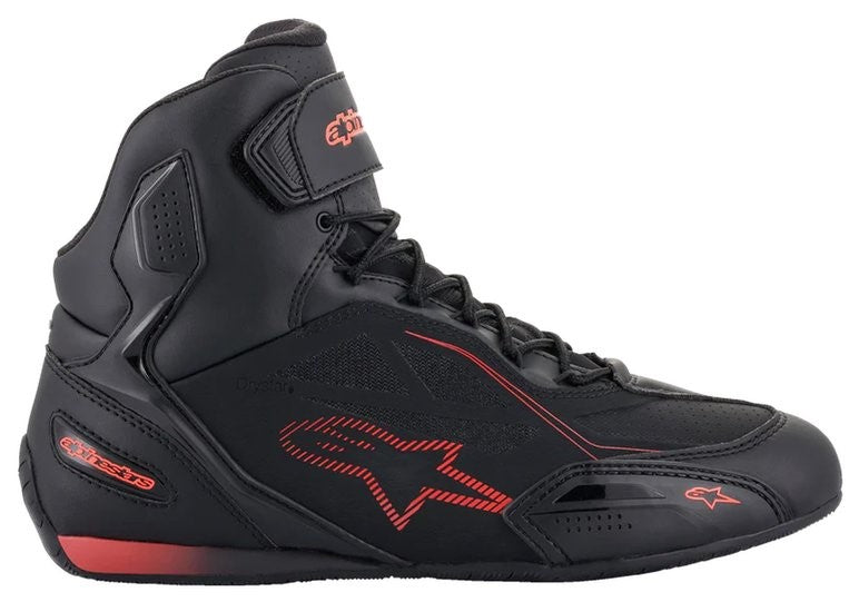 Мото боти ALPINESTARS FASTER-3 DRYSTAR BLACK/RED FLUO