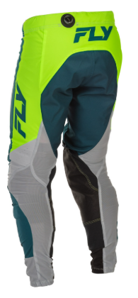 Мотокрос брич FLY RACING - Grey/Lime/Teal