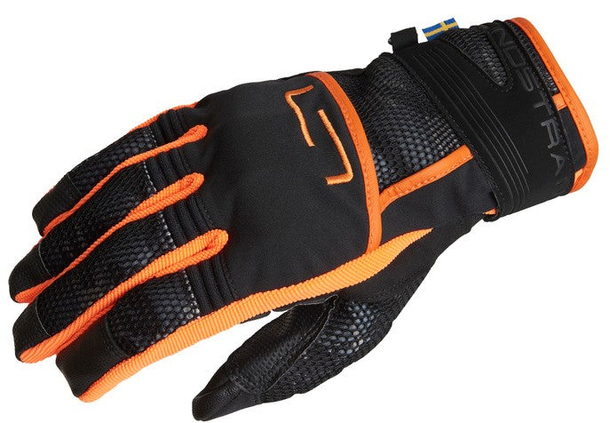 Мото ръкавици Lindstrands Nyhusen Black/orange