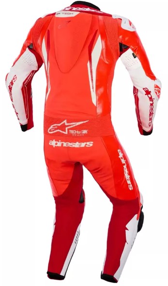 Кожен екип ALPINESTARS GP TECH V5 FLUO RED/WHITE