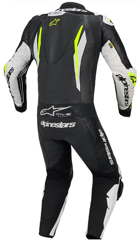 Кожен екип ALPINESTARS GP TECH V5 FLUO BLACK/WHITE/FLUO YELLOW