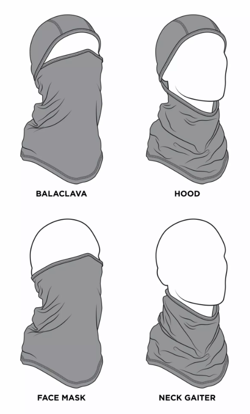 Боне ZANheadgear SPORTFLEX BLACK