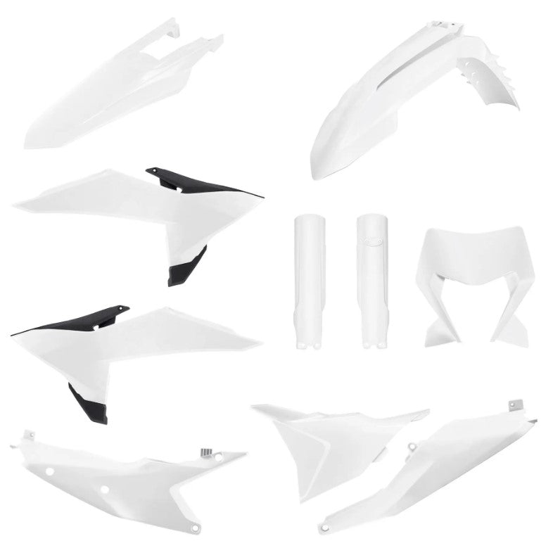 Комплект пластмаси POLISPORT BODY KIT FULL KTM EXC/EXCF 26- WHITE