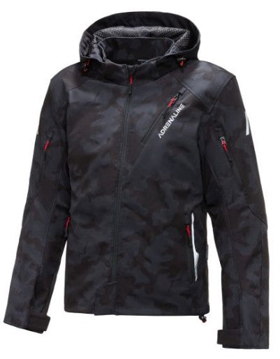 Текстилно мото яке ADRENALINE FREEDOM BLACK/CAMO