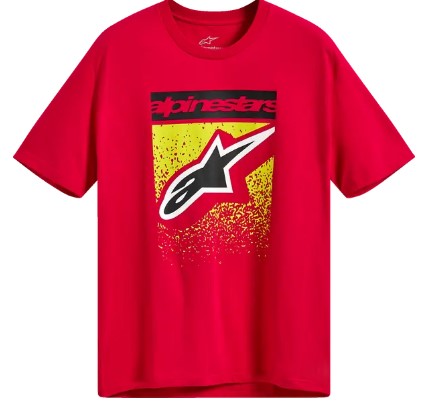 Тениска ALPINESTARS SS CSF NOKA RED