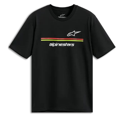 Тениска ALPINESTARS SS CSF LANES BLACK