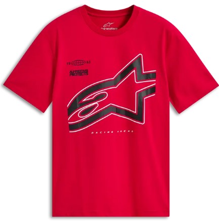 Тениска ALPINESTARS SS CSF AUTHORITY RED