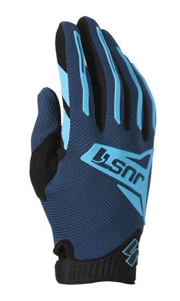 Мотокрос ръкавици Just1 J-Force 2.0 Navy Light Blue