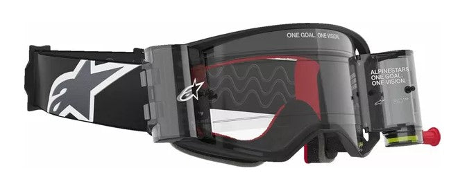 Мотокрос очила ALPINESTARS SUPERTECH CORP BLK/GRY CLEAR ROLL-OFF