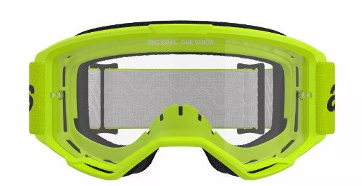 Мотокрос очила ALPINESTARS VISION 3 WORDMARK YLW CLEAR