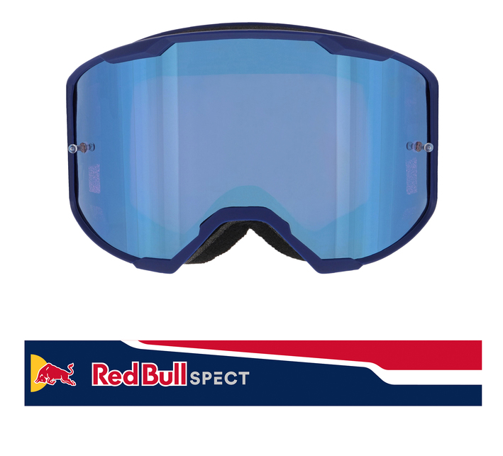 Мотокрос очила Spect Red Bull Strive Single lens Blue/Red blue