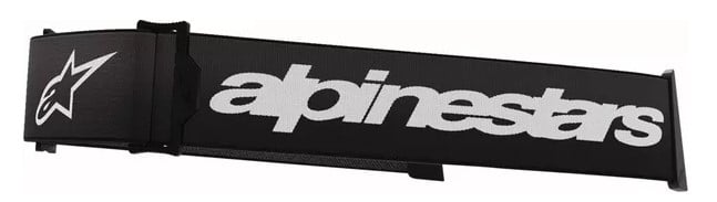 Ластик за мотокрос очила ALPINESTARS SUPERTECH BLK/WHT