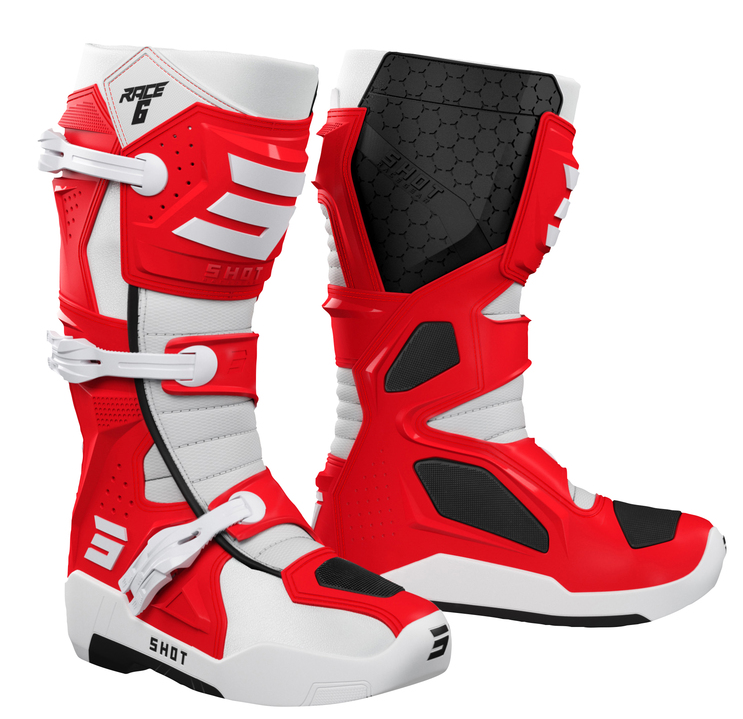 Ботуши SHOT Race 6 Red