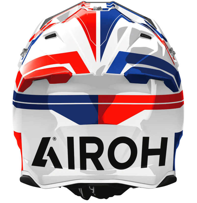 Мотокрос каска AIROH TWIST 3 DYNASTY BLUE/RED GLOSS
