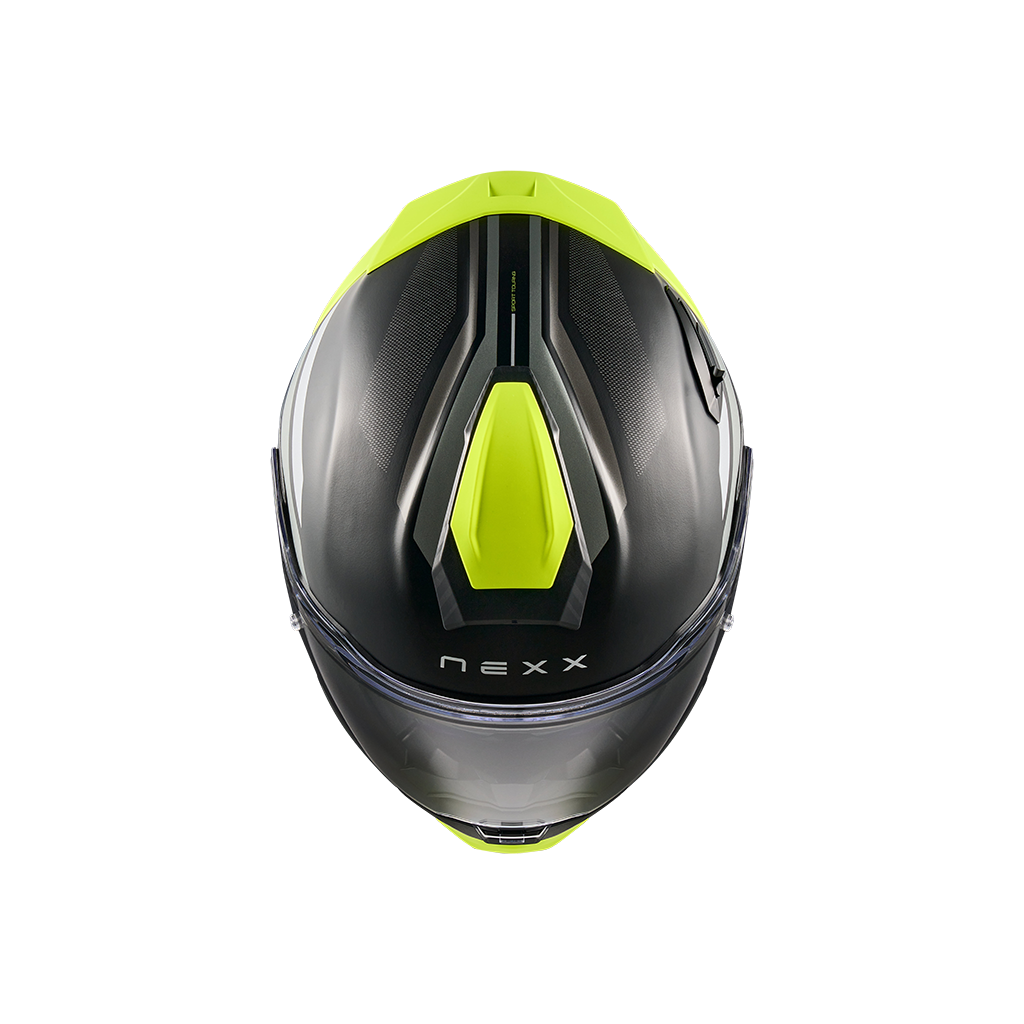 Каска NEXX X.TR QUANTA BLACK NEON MATT