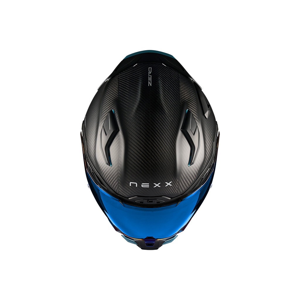Каска NEXX X.WST3 ZERO PRO CARBON BLUE MATT