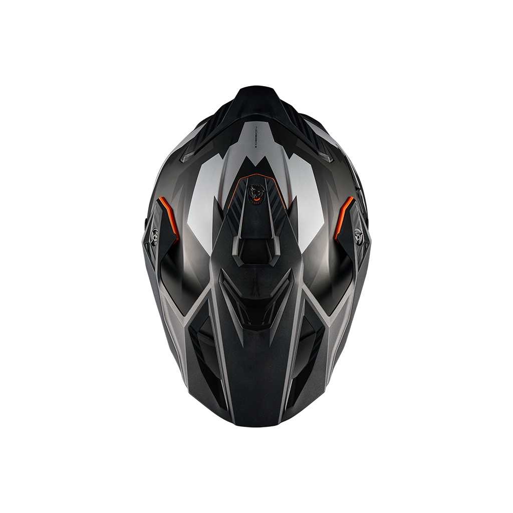 Адвенчър каска NEXX Y.TRAVL PRIMAL BLACK GREY MATT