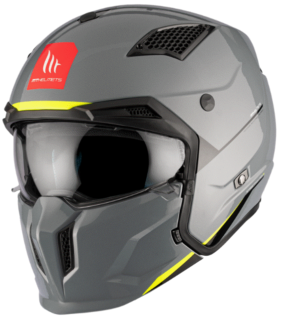 КАСКА MT STREETFIGHTER S SV SOLID A22 GRAY