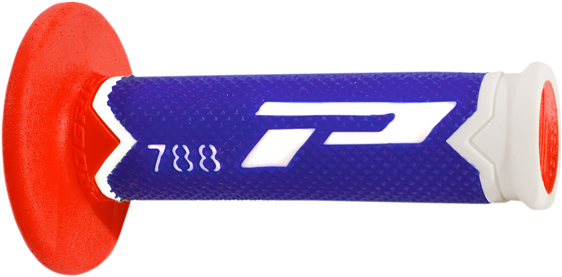 Мотокрос ръкохватки PROGRIP TRIPPLE Density 788 788 WHITE/BLUE/RED