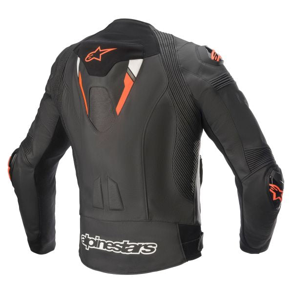 Кожено мото яке ALPINESTARS MISSILE V2 IGNITION BLACK/FLUO RED
