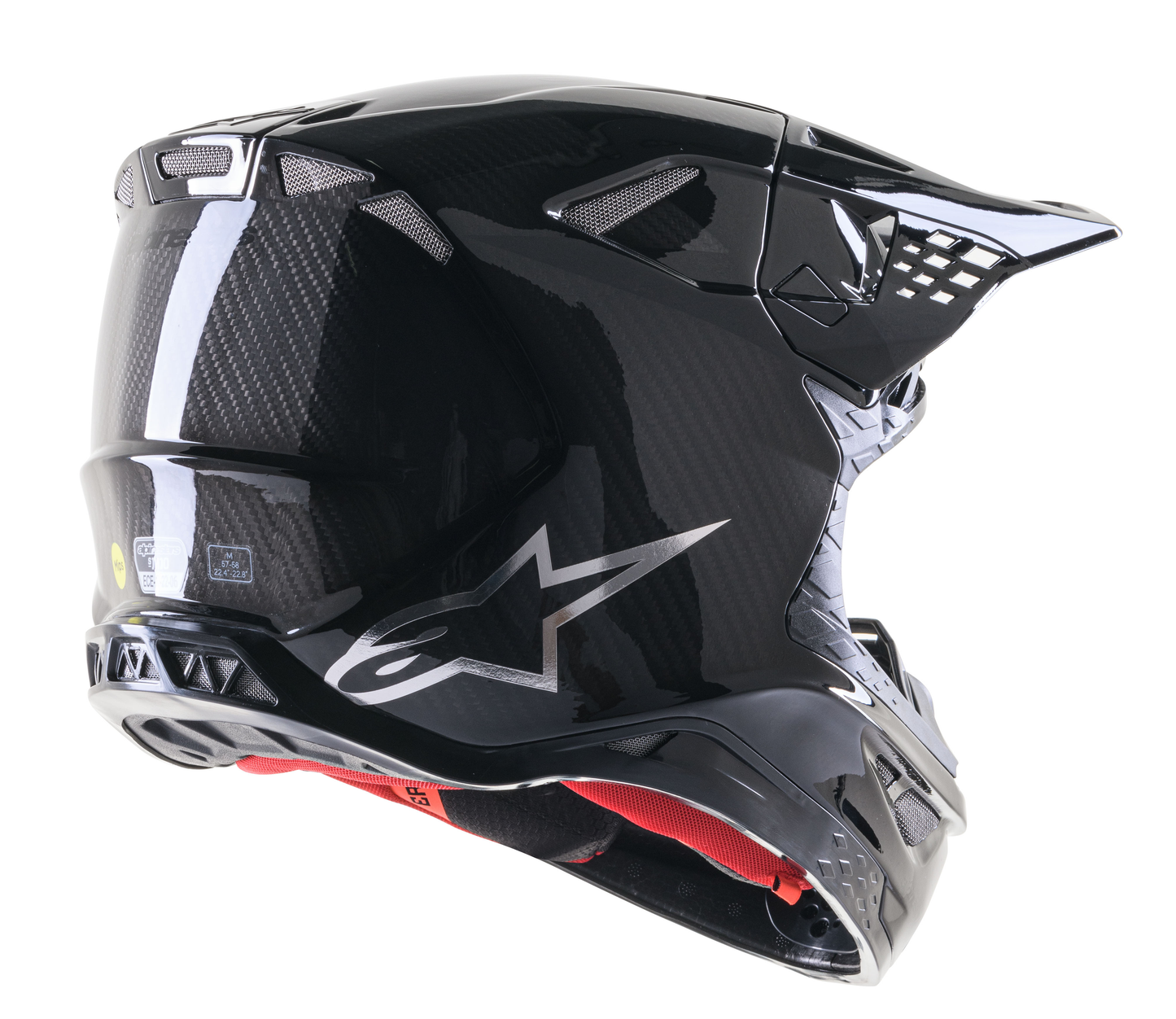 Мотокрос каска ALPINESTARS SM10 FAME CARBON