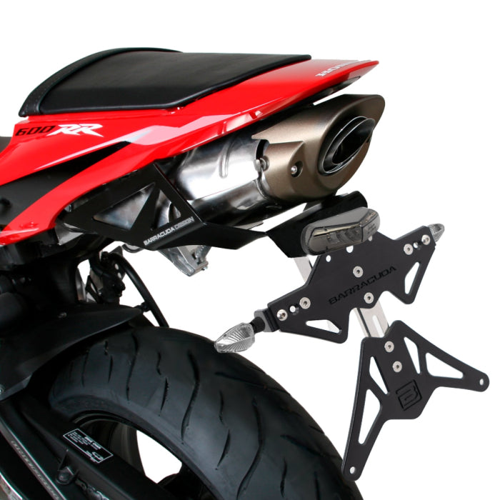 Стойка за номер с вградена задна светлина BARRACUDA Honda CBR 600RR (2007-12)