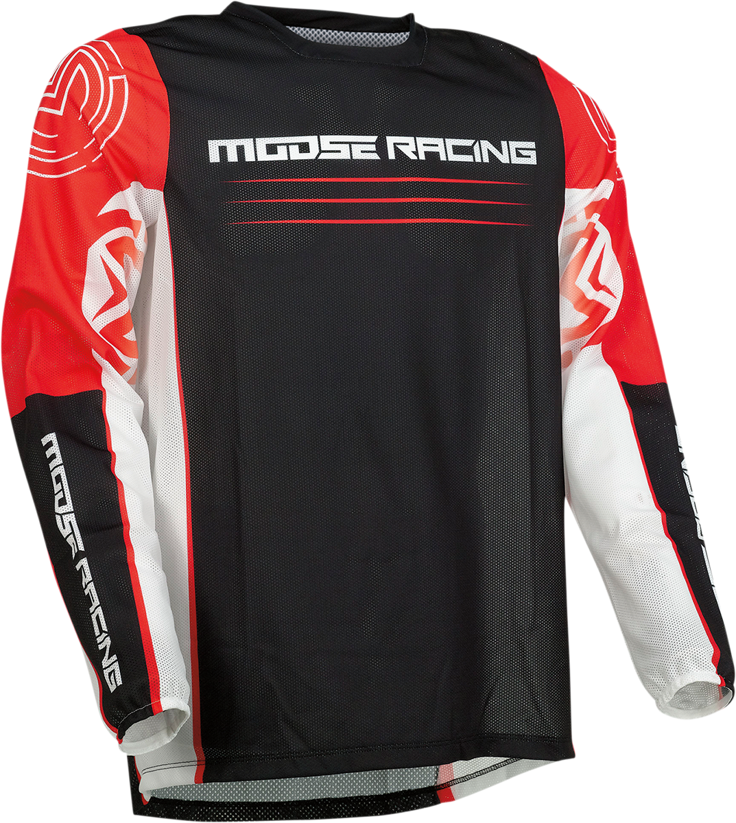 Мотокрос блуза MOOSE RACING SAHARA BLACK/RED