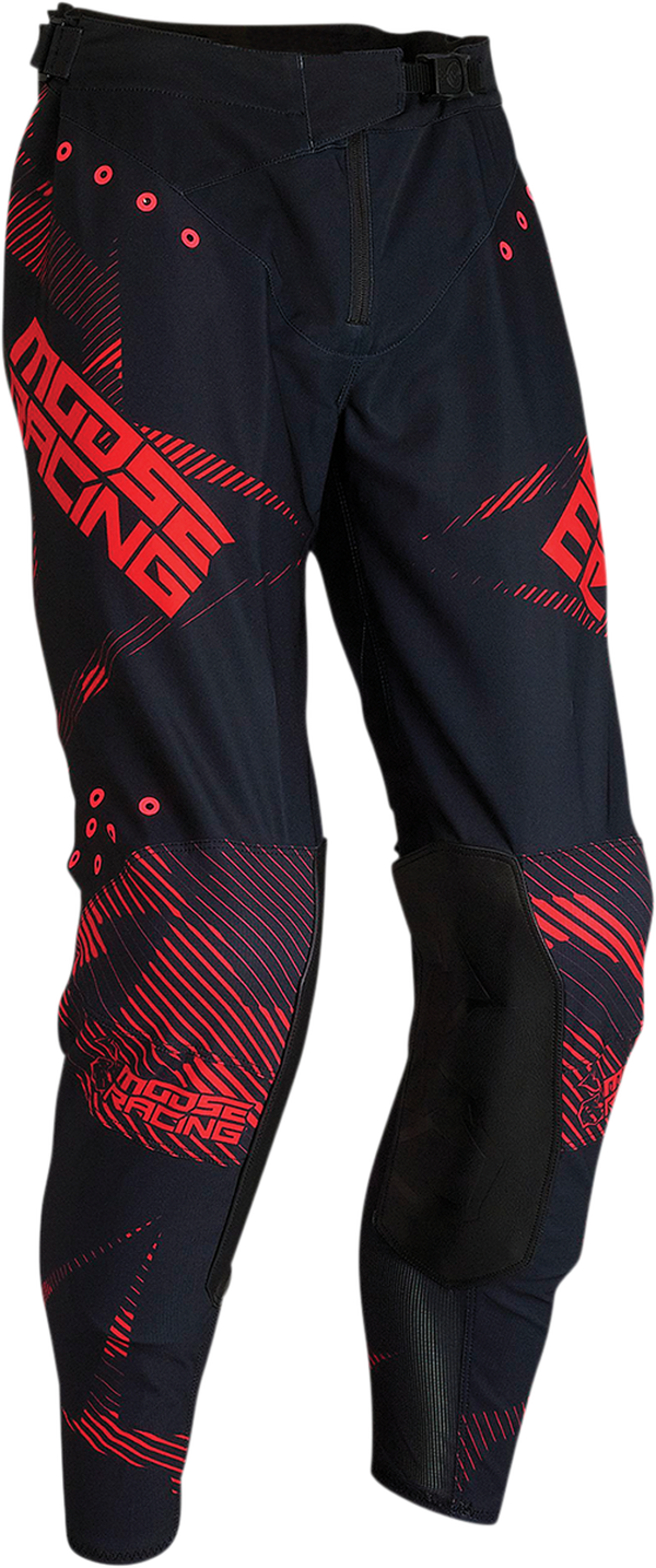 Мотокрос брич MOOSE RACING AGROID BLACK/RED