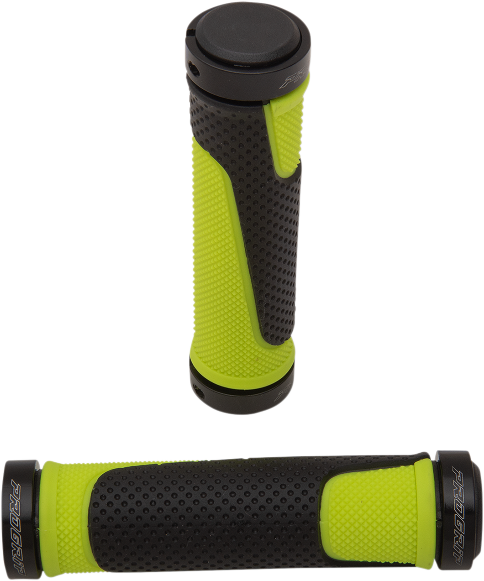 Ръкохватки PROGRIP807 Double Density Open End LOCKING YELLOW/BLACK