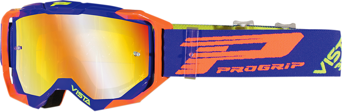 Мотокрос очила PROGRIP 3303 Vista BLUE/FLUO/ORANGE