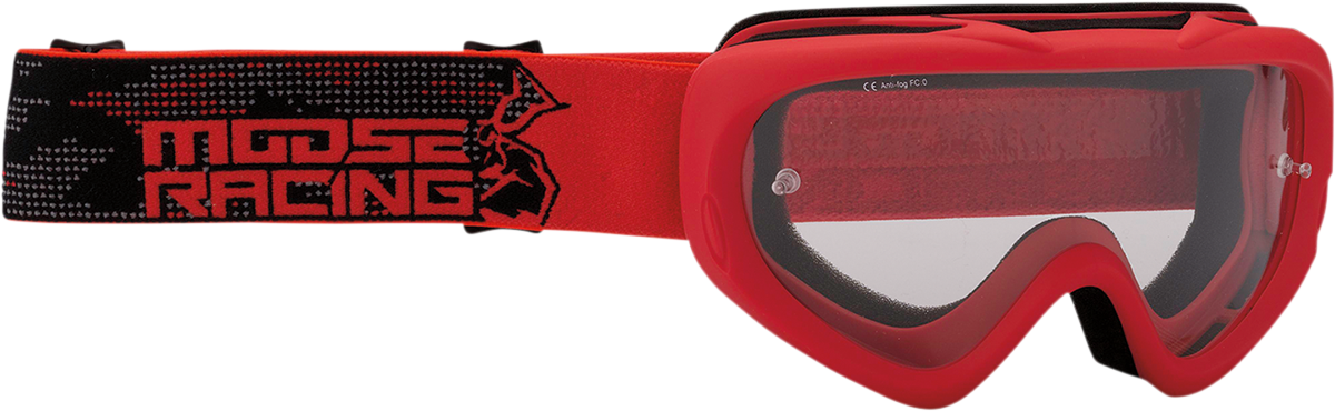 Детски мотокрос очила QUALIFIER AGROID BLACK/RED