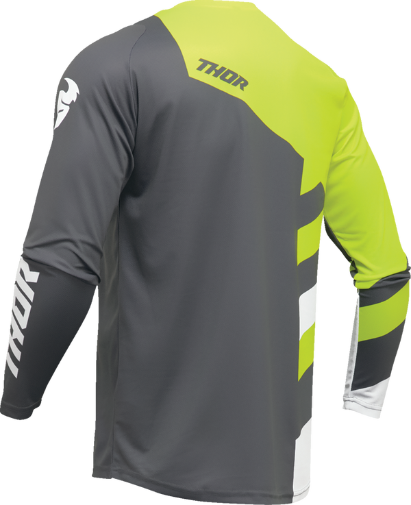 Мотокрос джърси THOR SECTOR CHECKER GRAY/ACID