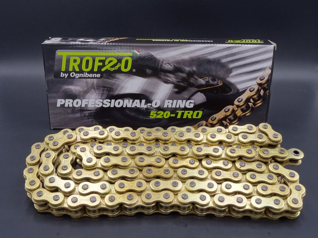 Мотокрос верига TROFEO 520TМX 118-звена TR520TMXG&G118