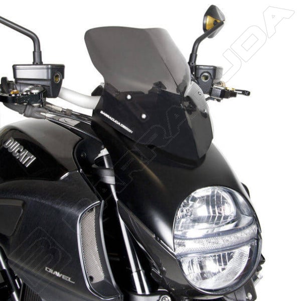 СПОРТНА СЛЮДА ЗА МОТОР BARRACUDA AEROSPORT Ducati Diavel (2014-2016)