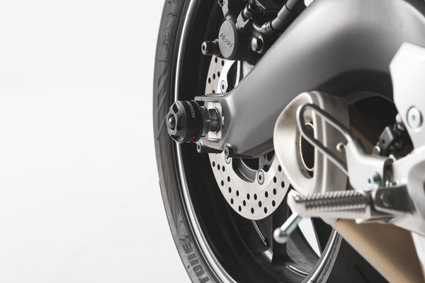 Комплект задни краш тапи SW-MOTECH REAR AXLE SLIDER SET MT-09