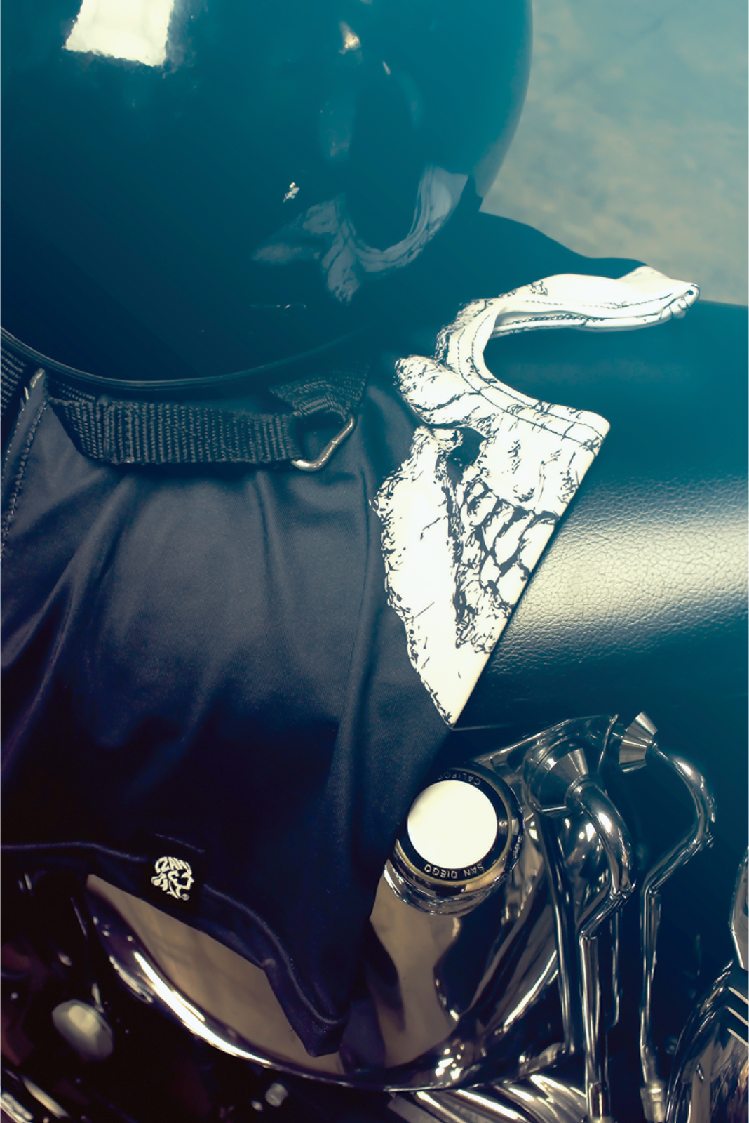 Боне ZANheadgear POLY SKULL