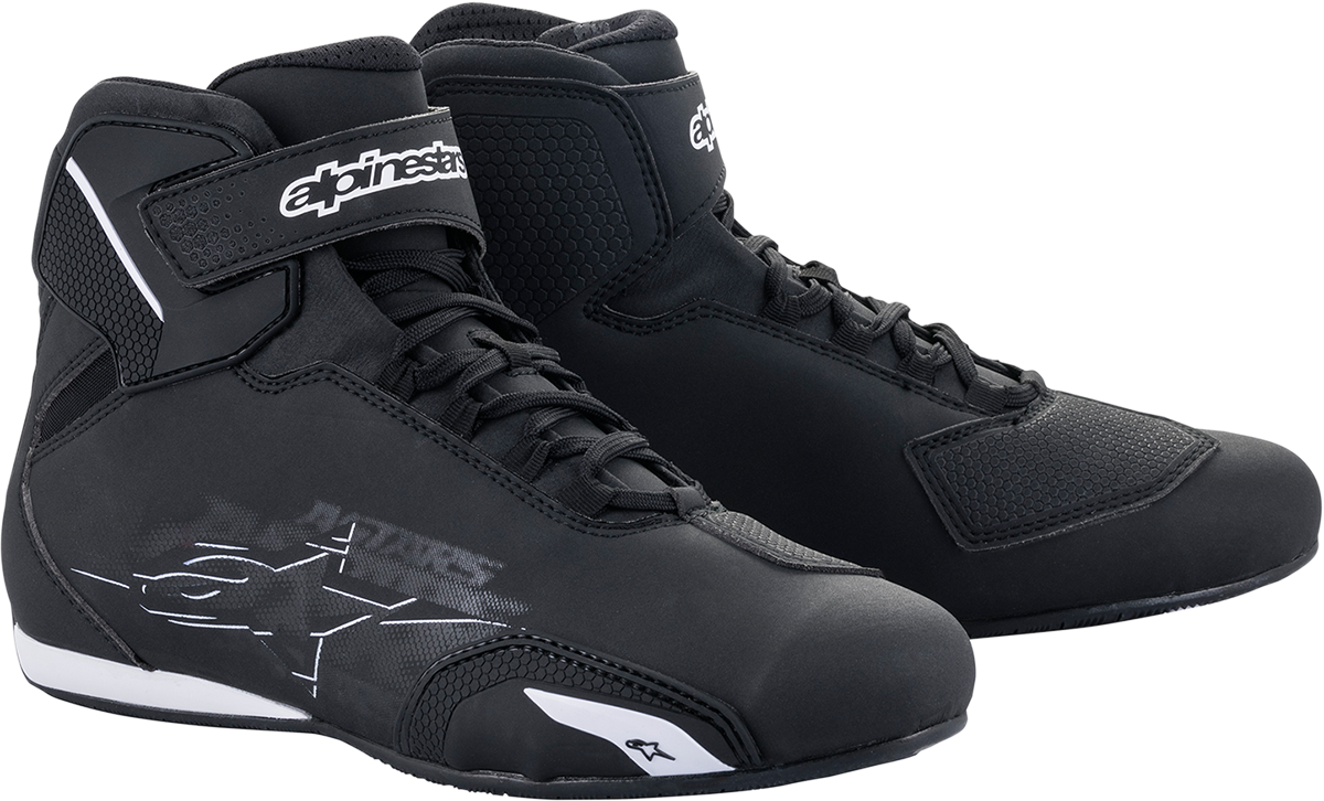 Мото боти ALPINESTARS SEKTOR BLK/WHT