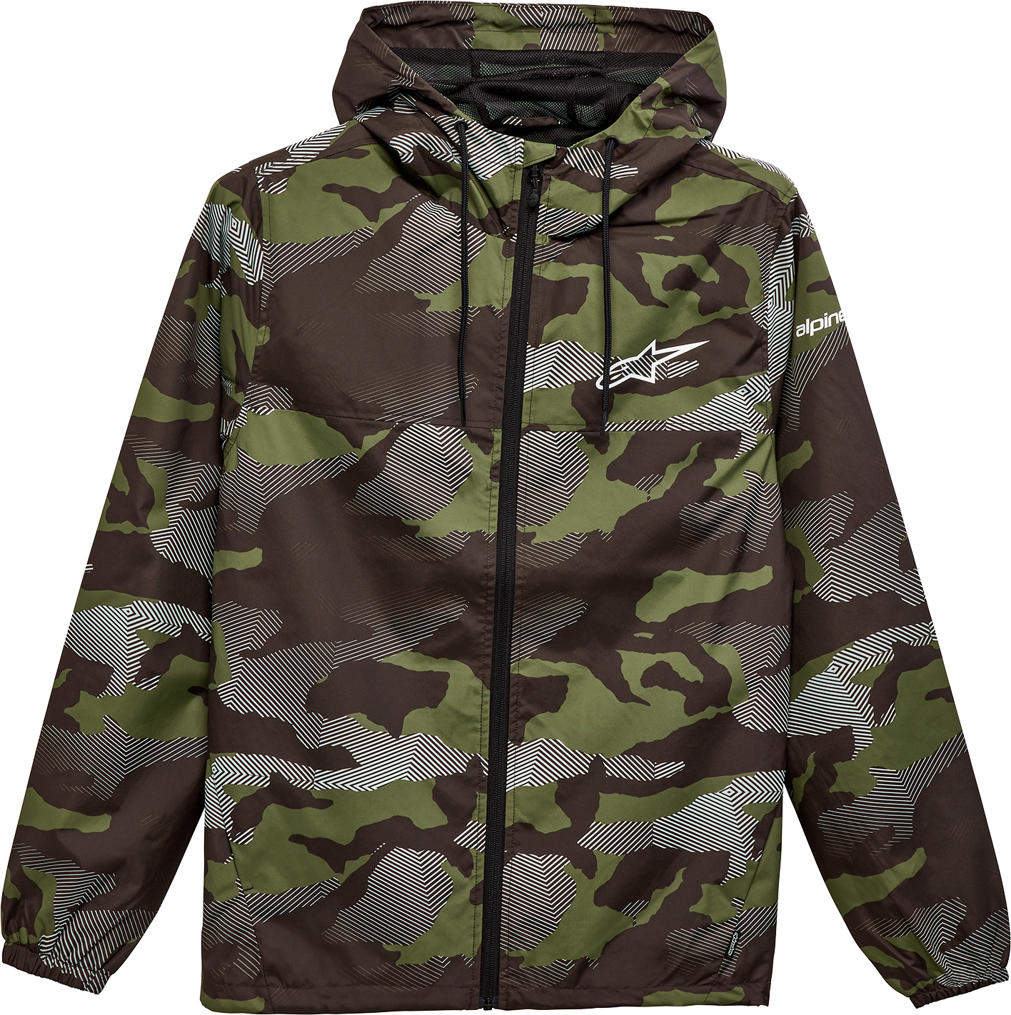 Яке Alpinestars Wind Treq Camo за мотор с камуфлажен дизайн