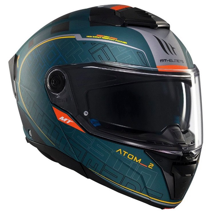 Отваряема каска MT ATOM 2 DESTINY C6 МАТТ