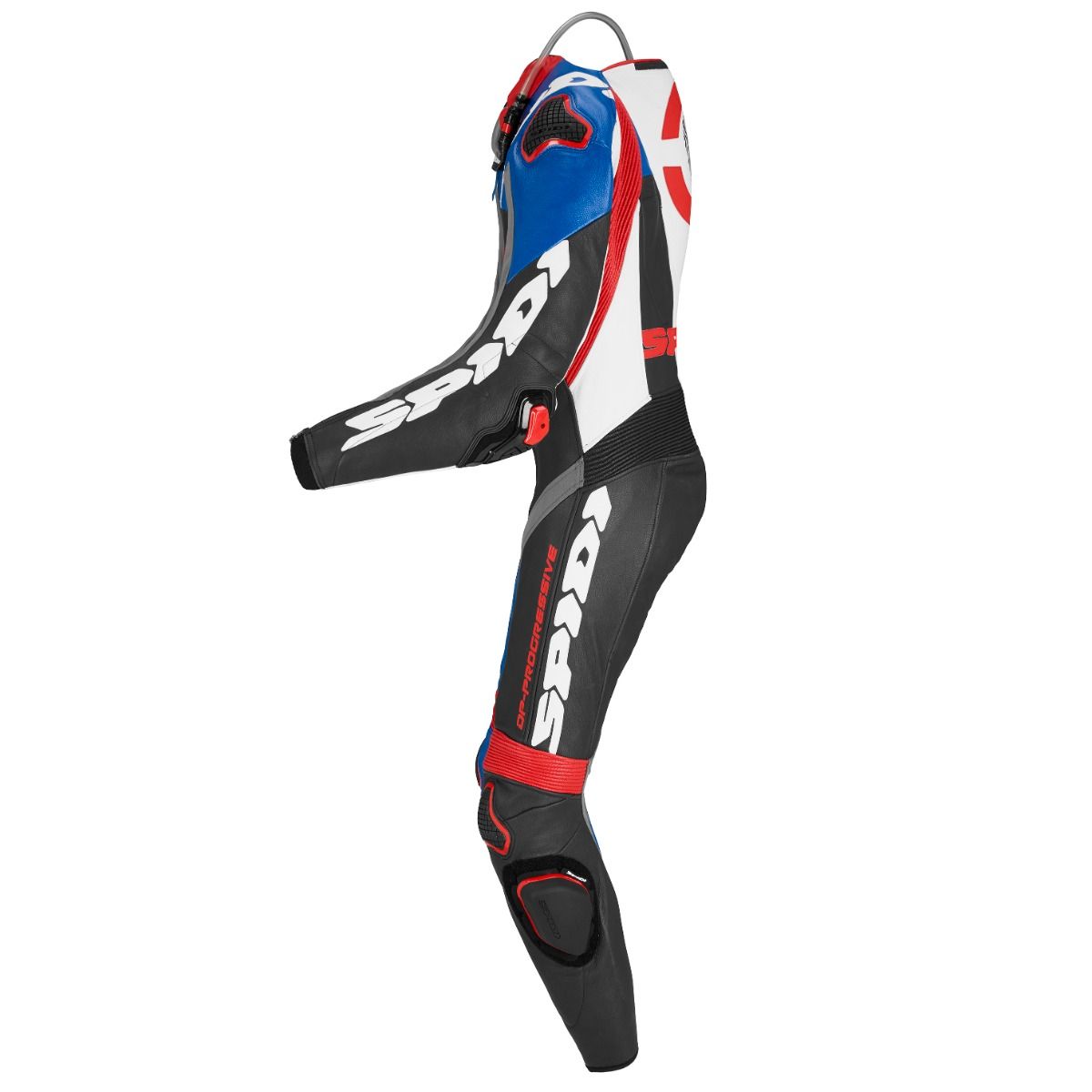 Кожен мото екип SPIDI DP-PROGRESSIVE PRO Black/Red/Blue