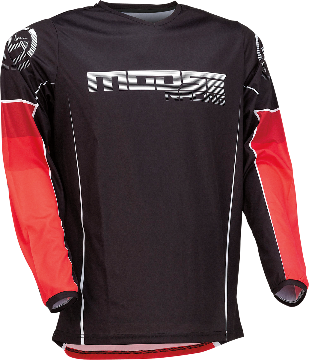 Мотокрос блуза MOOSE RACING QUALIFIER RED/BLACK
