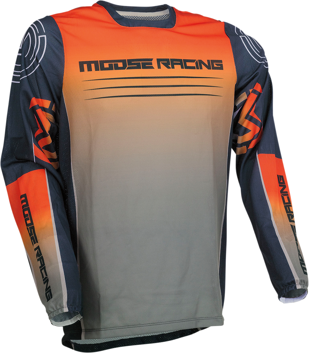 Мотокрос блуза MOOSE RACING SAHARA ORANGE/BLUE