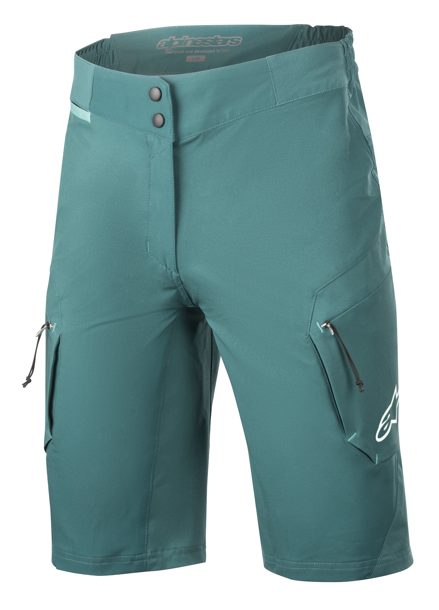 Дамски вело шорти ALPINESTARS Stella Alps 8 PETROL
