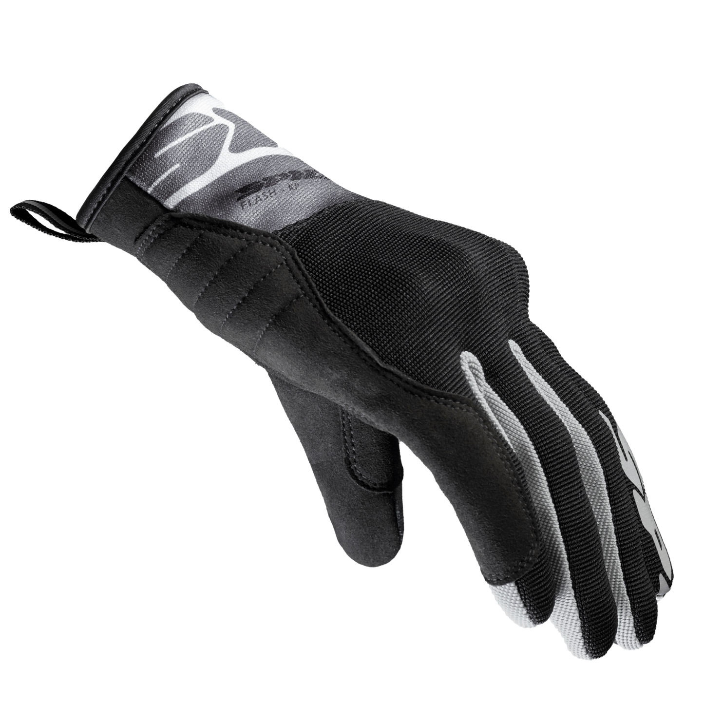 Дамски текстилни мото ръкавици SPIDI FLASH-KP BLACK/GRAY