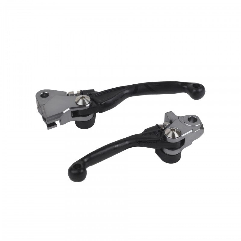 Спортни лостчета POLISPORT Pivot Lever Set HQV TE/FE (22->) GASGAS EC 250 / EC-F 250/350 (21->) BLACK