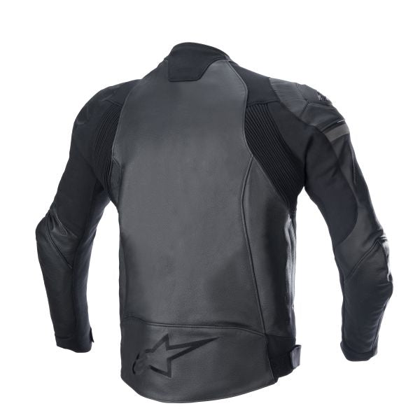 Кожено мото яке ALPINESTARS GP FORCE BLACK/BLACK