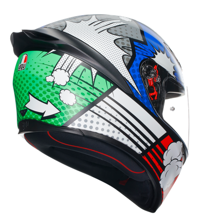 Каска AGV K1 S E2206 BANG MATT ITALY/BLUE