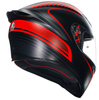 Каска AGV K1 S WARMUP MATT BLACK/RED